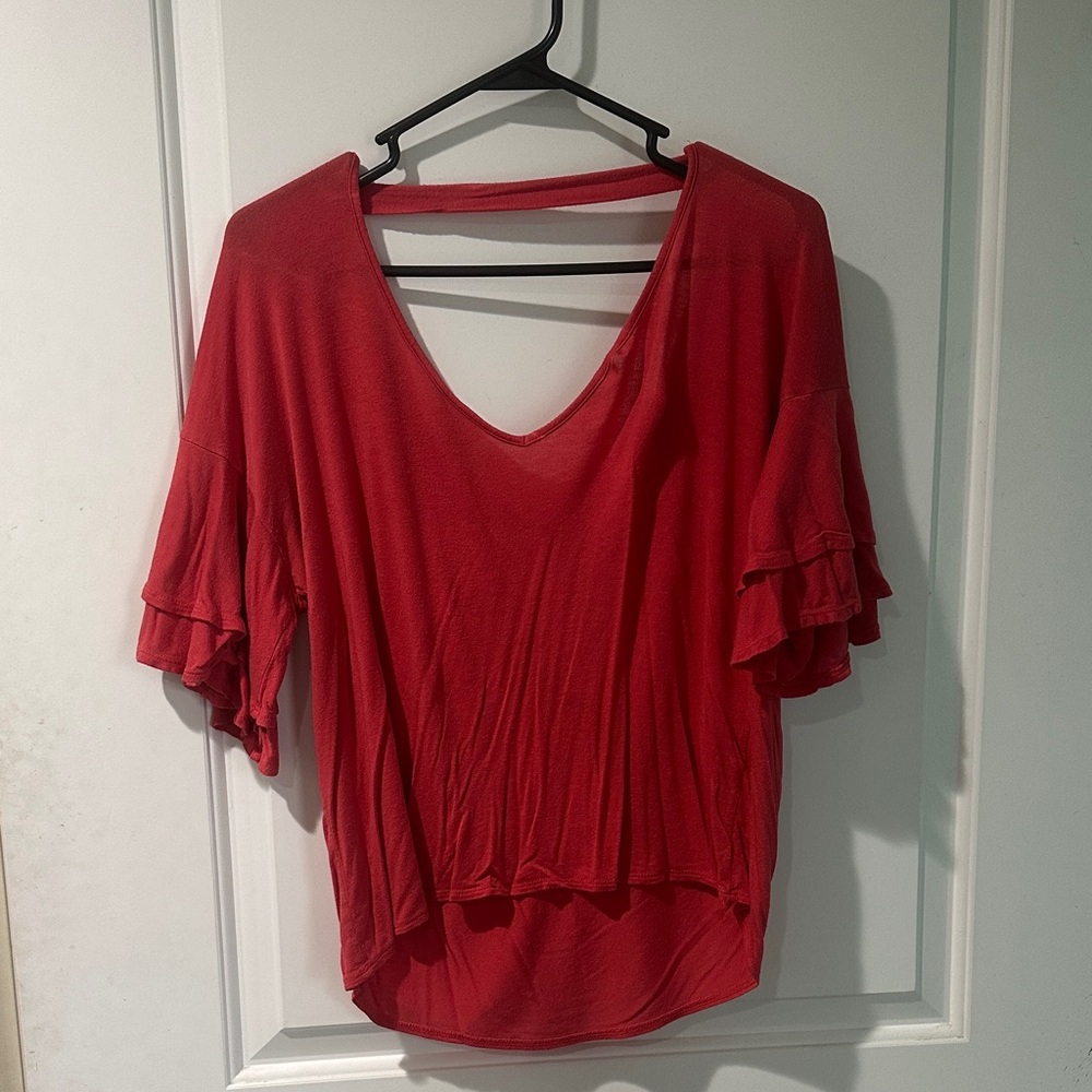 Daytrip pink Short Sleeve Top